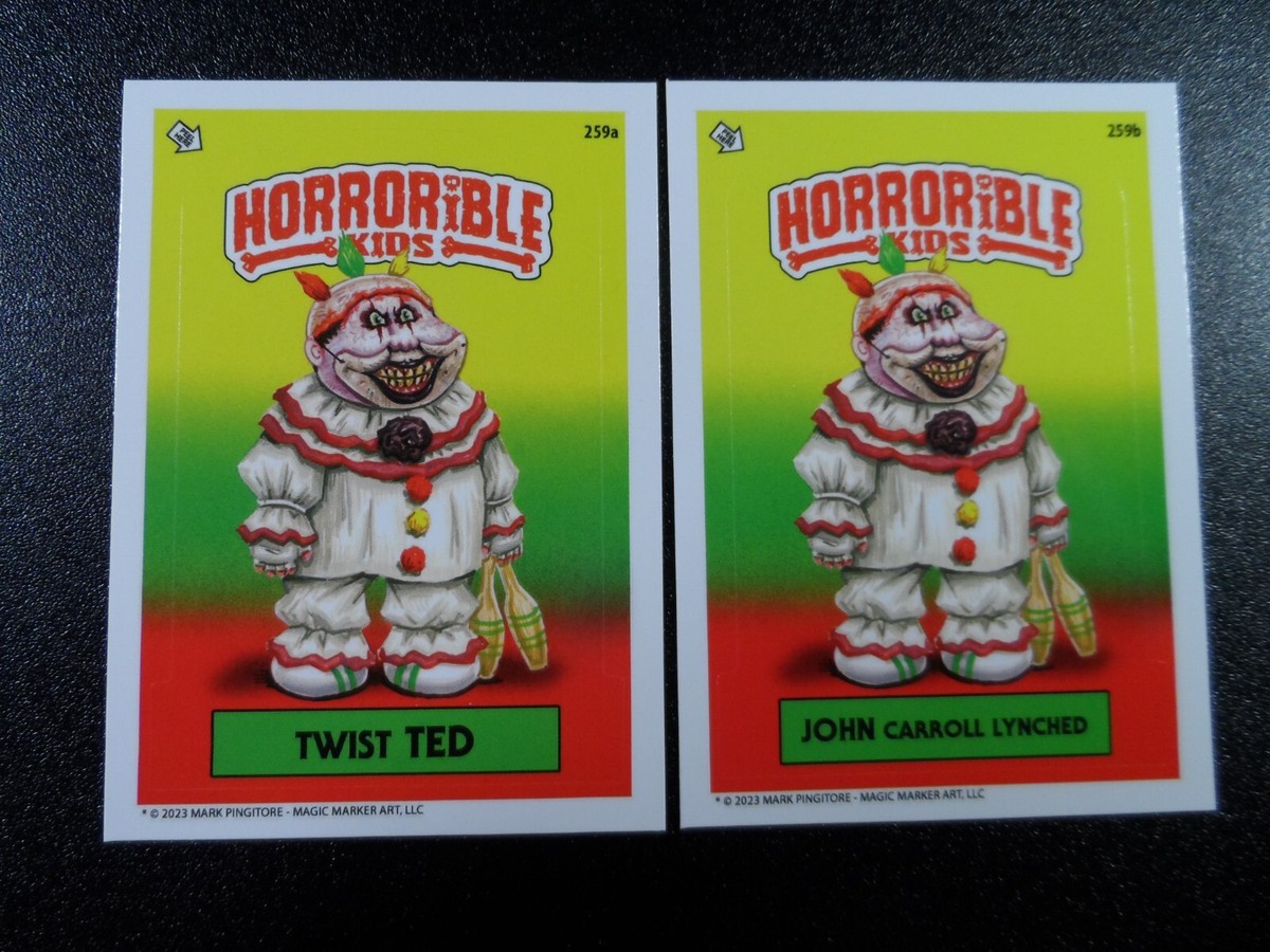 American Horror Story Twisty the Clown Horrorible Kids 2 Card Set