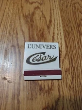 Used MATCHBOOK: L'UNIVERS CÉSAR S.E.I.T.A. FRANCE . MB142