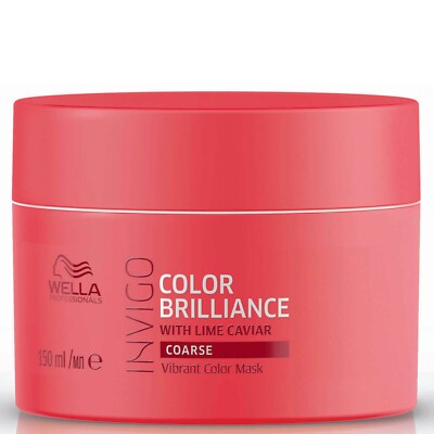 Wella Professionals INVIGO Color Brilliance Maske für grobes Haar 150ml - KOSTENLOSER VERSAND