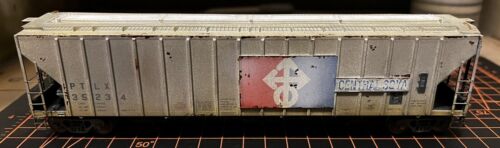 HO Scale Custom Weathered Scale Trains PS 4785 PTLX Covered Hopper