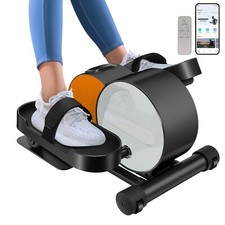 Under Desk Elliptical Machine Ellipse Leg Exerciser for Seniors Fully Assembled