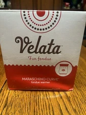 Velata Fun Fondue Maraschino Curve Warmer By Scentsy 2012 New