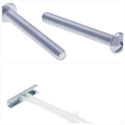 Metallics NT14 Strap Toggle Anchor, 1/4-20, 3'' Phillips Head Screws INCLUDED 