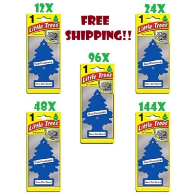 #ad #ad Little Trees New Car Scent Tree Air Freshener Home Car Scent12 24 48 96 144pc $45.92