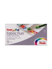 Pentel Pastel Fabric Fun Crayons