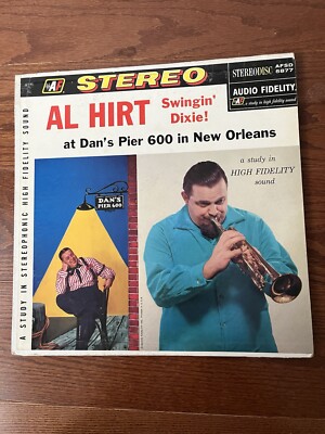 Al Hirt Swingin' Dixie! at Dan's Pier 600 In New Orleans Vinyl LP Record 1958