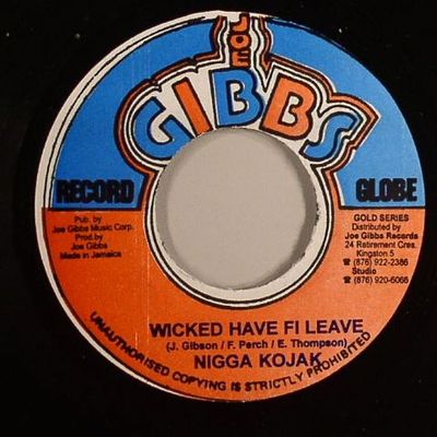 KOJAK - WICKED HAVE FI LEAVE (JOE GIBBS) 'ITALS - IN A DIS YA TIME' 1976