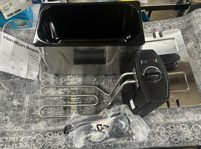 Hamilton Beach 3qt Electric Deep Fryer Black - 35220
