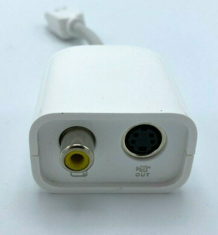 Apple M9319 Mini DVI to Video Adapter to RCA TV Video OUT / S Video - Image 4 of 4