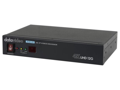 DataVideo NVD-45-4K-UHD-12G IP Video Decoder