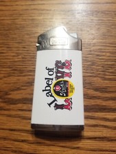 Vintage 1970's Stroh's Label of Love Lighter GAS LITE MADE IN USA. Q2