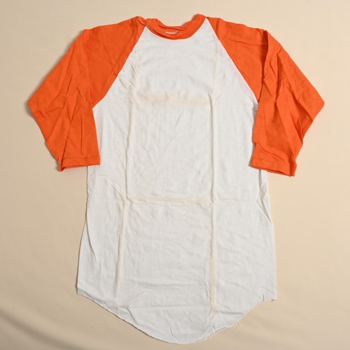 Vintage Russell Athletic Baseball 3/4 Sleeve T-shirts Sizes S - XL - STAINED - Picture 7 of 8