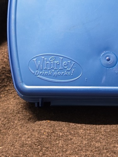 2008 Blue Graphic Busch Gardens Williamsburg Plastic Lunchbox Loch Ness Bad Wolf - Picture 11 of 12