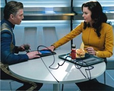 REBECCA ROMIJN signed Autogramm 20x25cm STAR TREK in Person autograph COA
