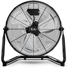 20 Inch 3-Speed High Velocity Heavy Duty Metal Industrial Floor Fans Oscillating
