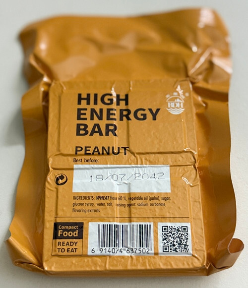 High Energy Bar Protein Days Military Grade Compressed Biscuit 3 Packs Peanut