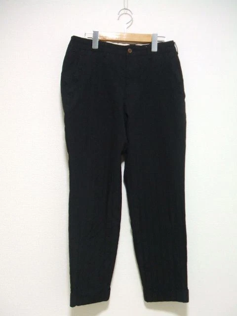 COMME des GARCONS HOMME DEUX Striped slacks Pants black 2-0405M▲