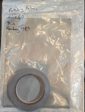 Faraday Fabric 43" 40" Emf Shield Protection Emf Blocker  1/2" Faraday Tape