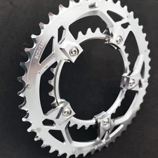 bikinGreen CNC 46/30T BCD 110 Chainring Fit Non Hidden 5 Bolts 9-12 SPD CrankSet