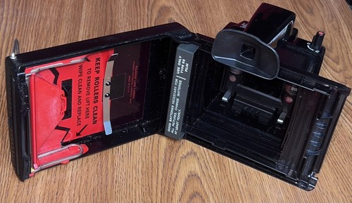 Vintage POLAROID SQUARE SHOOTER 2 Land Camera NOS 70s Point Shoot Instant Photo - Picture 7 of 9