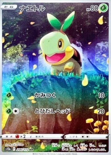 Pokemon Card Japanese Turtwig AR 206/172 s12a VSTAR Universe