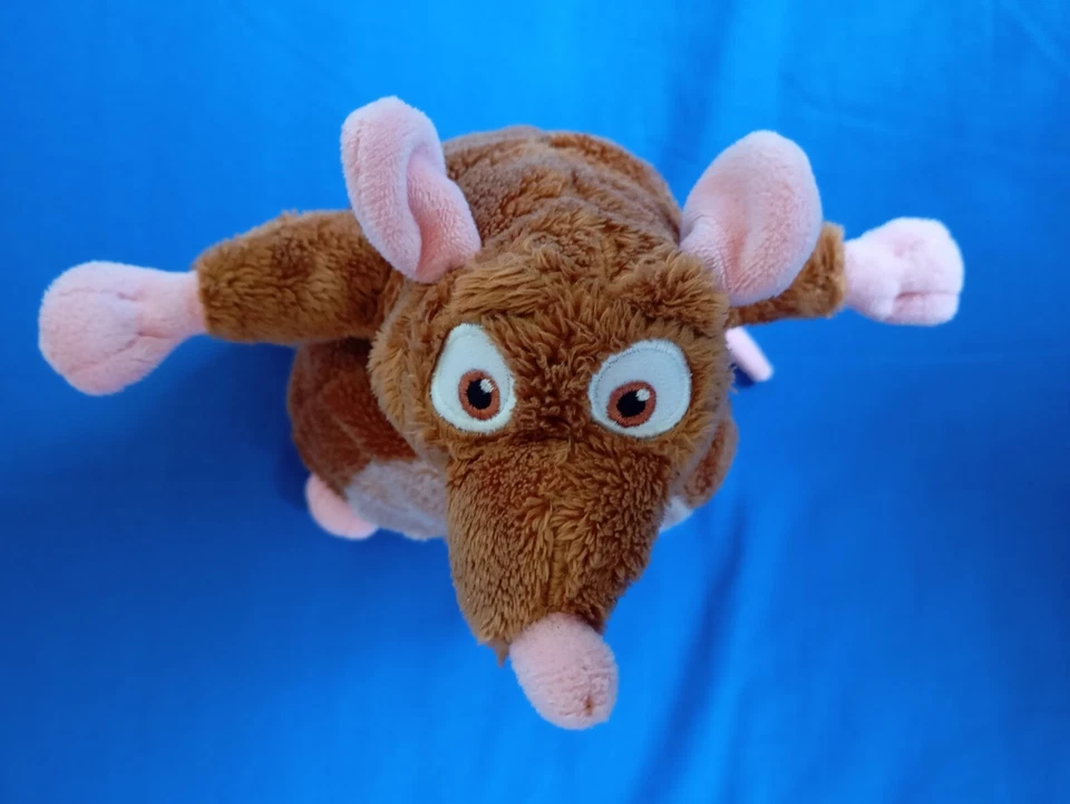 Disney Pixar Ratatouille * Emile The Rat * 18 cm plush soft toy  — 第 3/4 张图片