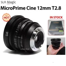 SLR Magic MicroPrime 12mm T2.8 Ultra Wide Angle Cine Lens Sony E-Mount Cameras