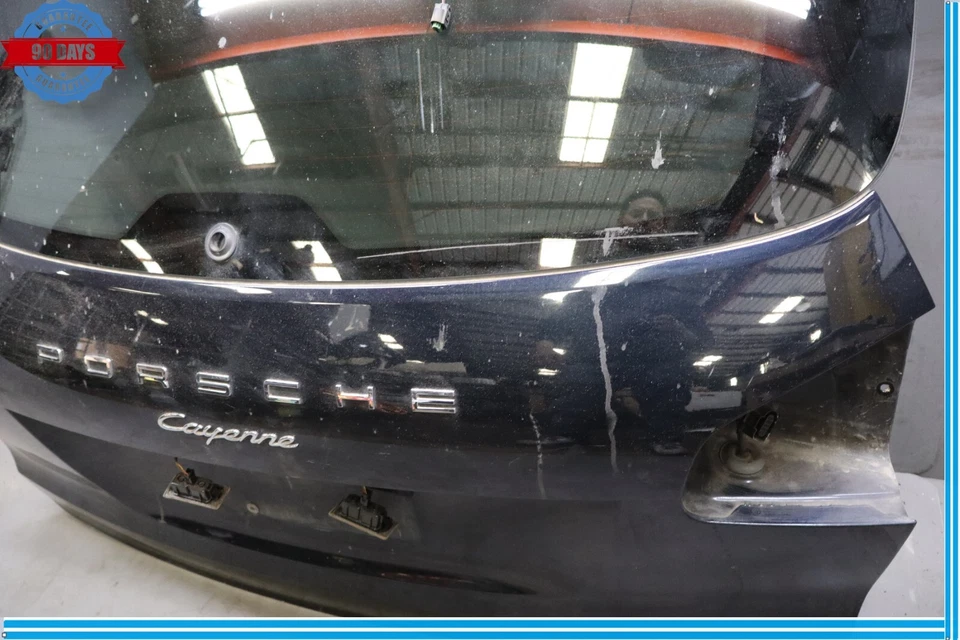 15-18 Porsche Cayenne 958 Rear Trunk Lid Liftgate Tailgate Hatch Shell Oem - Image 4 of 4