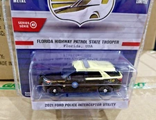 Greenlight hot PURSUIT 2021 Ford Police Interceptor Utility Florida explorer SUV