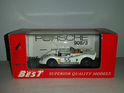 PORSCHE 908/3 IMOLA 72' BEST MODEL SCALA 1/43 REF.9057 | eBay