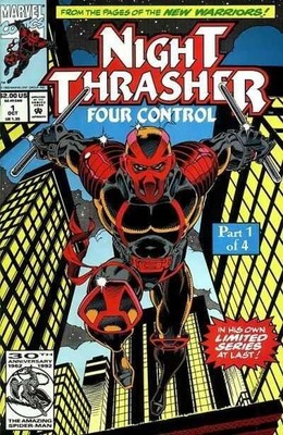 Night Thrasher Four Control (1992) #   1-4 (8.0-VF) Complete Set