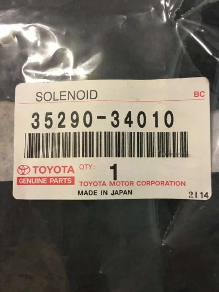 Toyota LEXUS Genuine OEM SOLENOID ASSY, LINE PRESSURE CONTROL 35290-34010 - Изображение 2 из 4