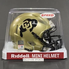 Colorado Buffaloes Speed Mini Helmet Riddell NCAA Licensed Brand New!