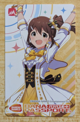 SHIPS FROM USA NEW Bandai Namco BANAPASSPORT Card The Idolmaster Amusement IC