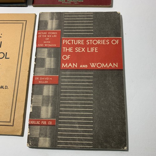 Lot of 6 Vintage 1940s Sex Instruction Books - Technique Illustration How-To - Picture 4 of 9