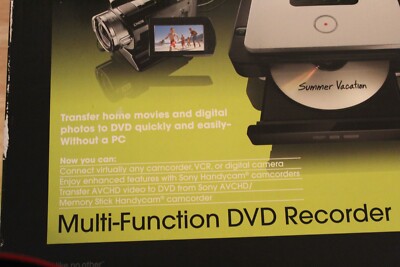 SONY VRD-MC5 DVDIRECT MULTI-FUNCTION DVD RECORDER NEW UNUSED