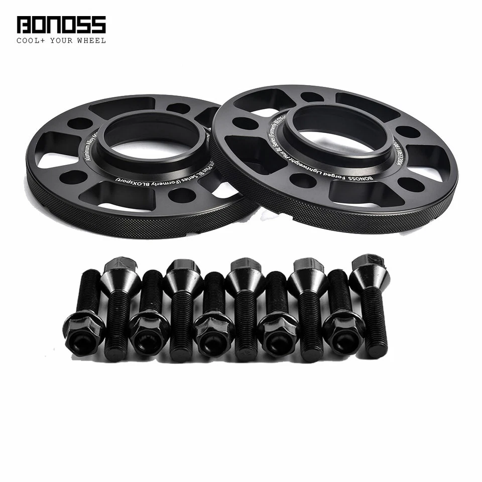 Compatível com BMW E39 525i 528i 530i 540i 5-120 74.1 a 72.5 espaçadores de roda convertidos 12mmX4 - Imagem 2 de 4