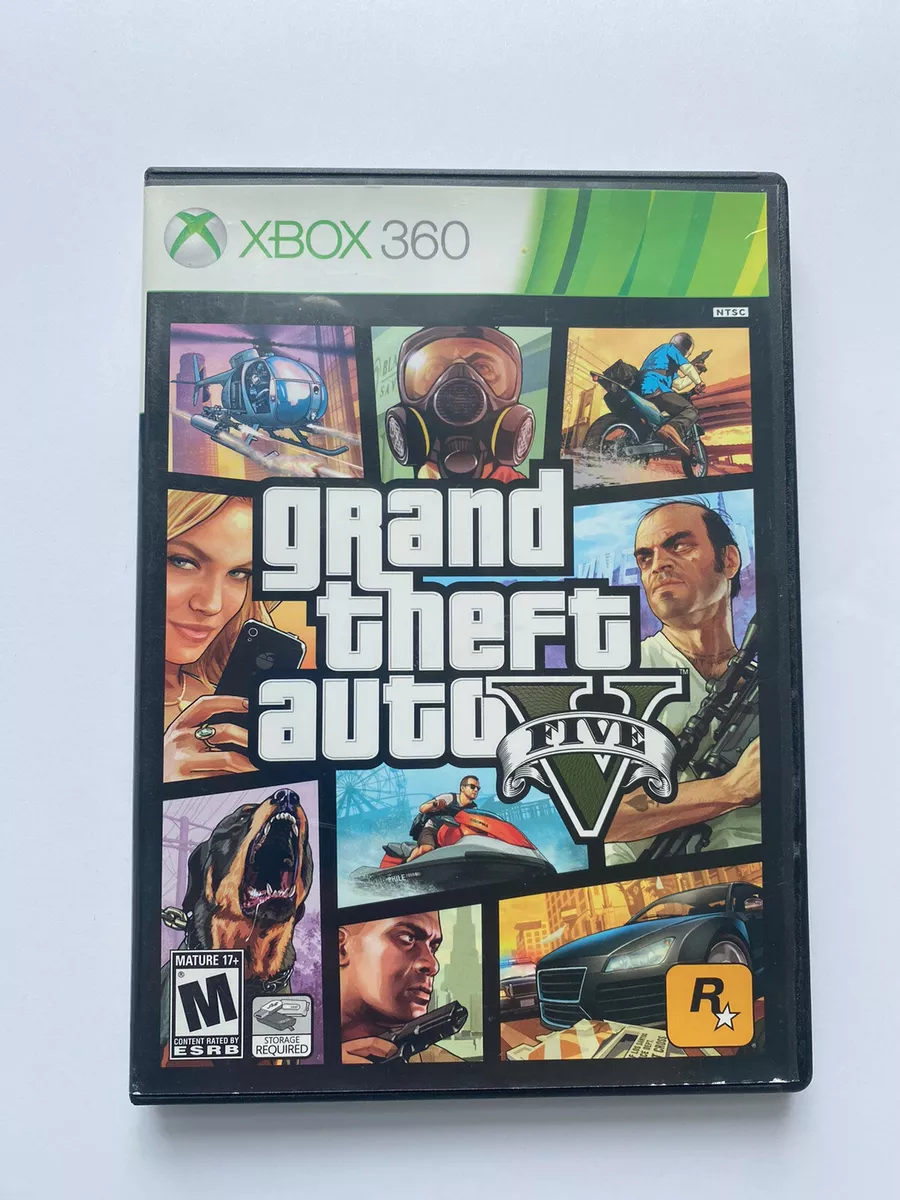 GTA V (Grand Theft Auto V) Xbox 360 Original