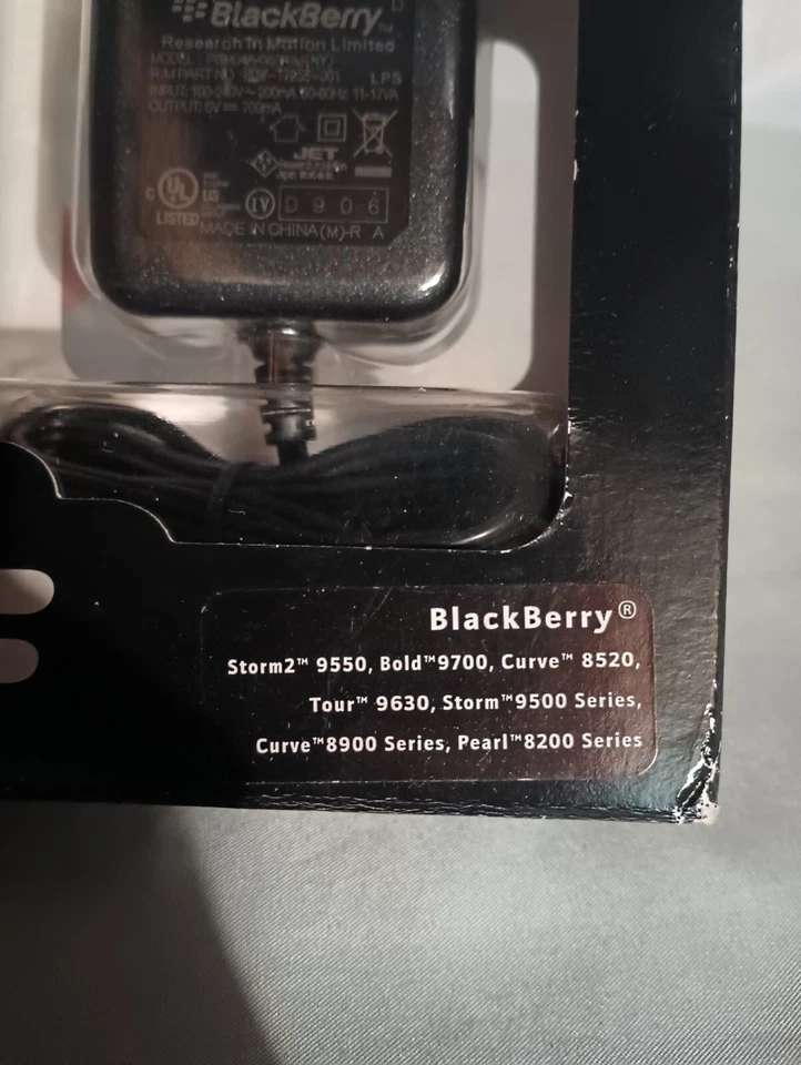 New Original OEM Blackberry Home Wall AC Charger Storm 2, Curve, Tour, Pearl - Image 2 of 4