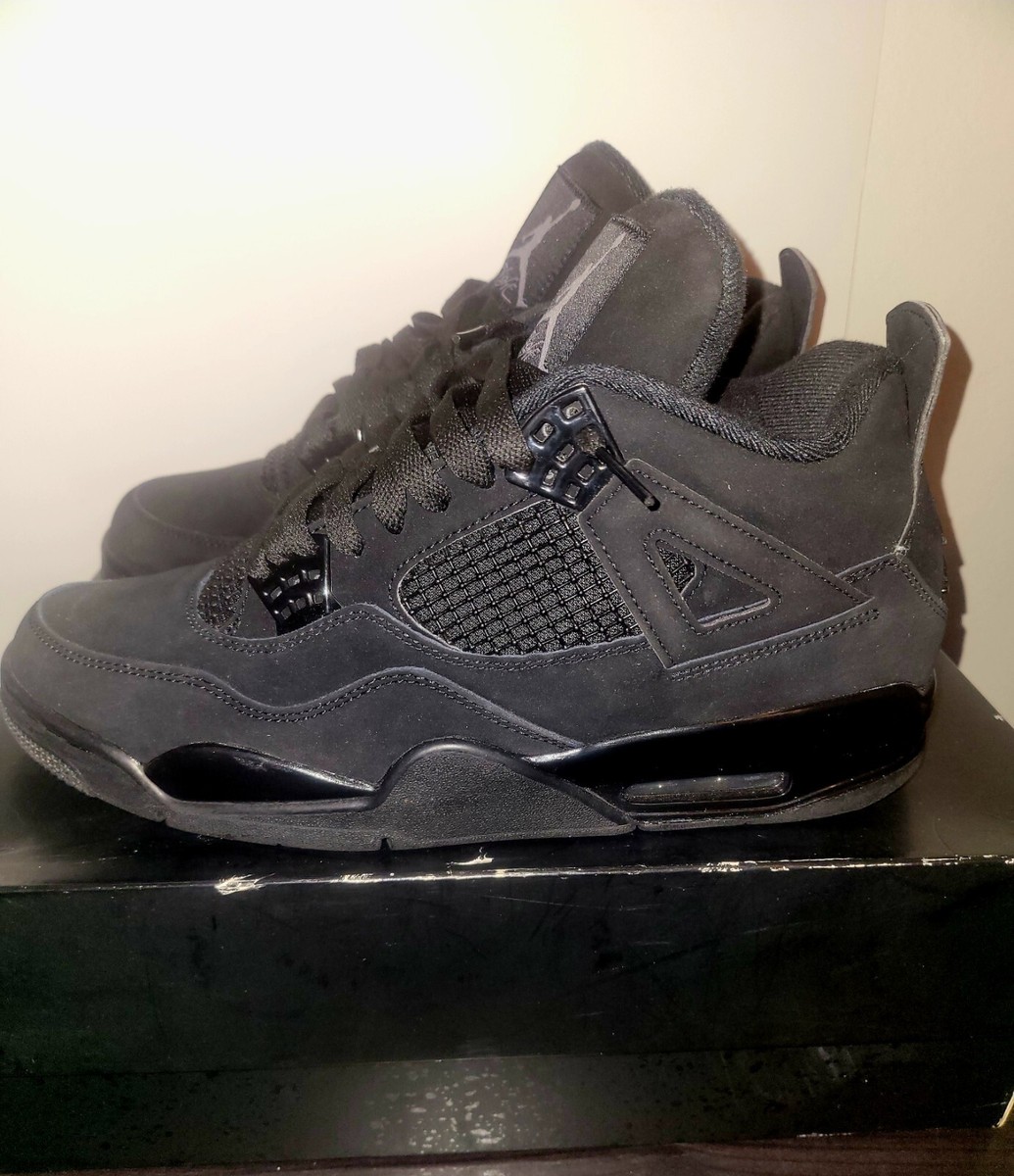 靴 JORDAN AIR JORDAN 4 RETRO OG 'Black Cat' Air Jordan IV 'Black Cat' Release Date. Nike SNKRS