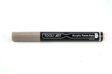 #17 Tooli-Art Acrylic Paint Pens Gray Pro Color Series Markers Quick Drying