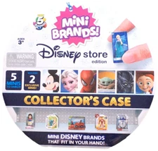 Zuru Disney Store Editon New Mini Brands Collector's Case 5 Minis To Unbox
