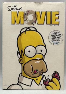 #ad The Simpson Movie DVD Full Screen Animation 2007 $10.43