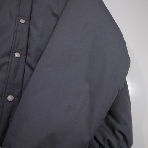 Vintage Outdoor Exchange Puffer Bomber Jacket Large Gray Colorblock Mens 80s 90s - Picture 7 of 20