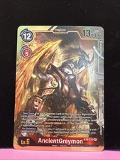 DIGIMON ANCIENTGREYMON BT4-113 Secret Rare Foil NM