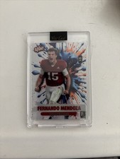 Wild Card Splat Fernando Mendoza Rookie Serial Numbered 1/3 Football Card