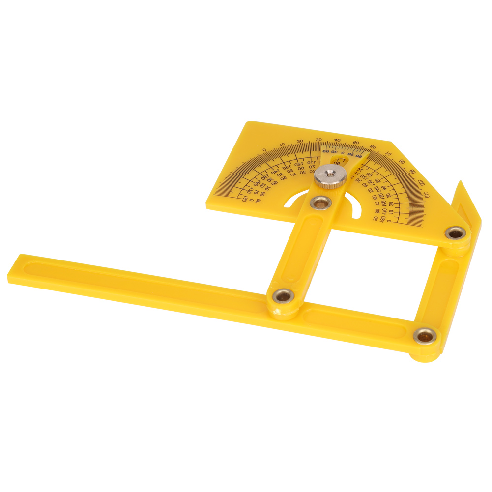Goniometer 180 Degree Protractor Angle Finder Miter Gauge Arm Measuring Ruler´☜