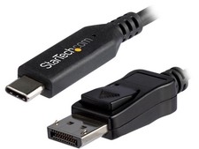 StarTech.com CDP2DP146B 5.9 ft 1.8 m - USB-C to DisplayPort Adapter Cable - 8K