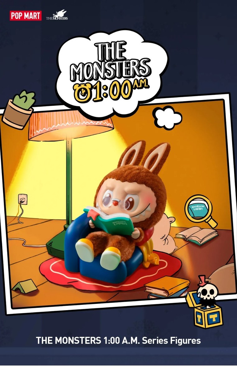 POP MART Labubu The Monsters 1:00 A.M. Series Confirmed Blind Box