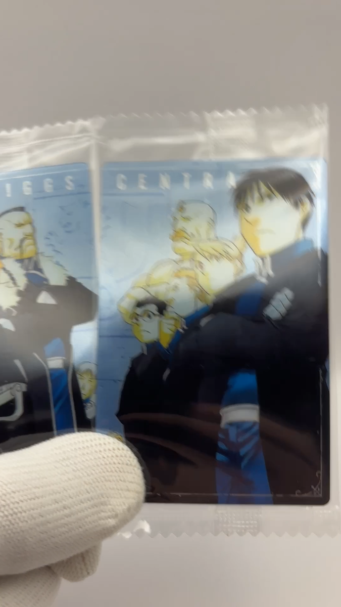 Fullmetal Alchemist Wafer Card 24 25 Briggs Centra Original
